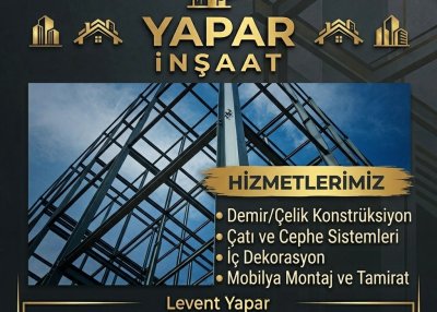 YAPAR İNŞAAT ÇATI VE TADİLAT
