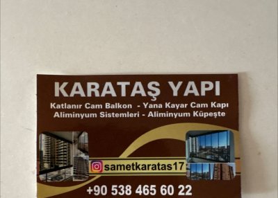Karataş yapı cam balkon