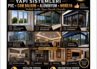 Dizayn Cambalkon  pvc ve mobilya