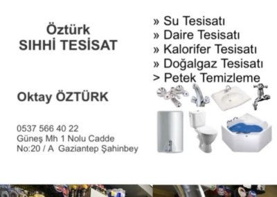 Öztürk sıhhi tesisat doğalgaz