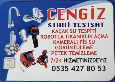 Cengiz Sihhi Tesisat Kaçak Su Tespiti